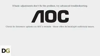 Как исправить проблему с яркостью монитора AOC &mdash; режим изображения, гамма и подсветка