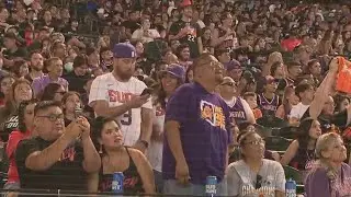 Fans continue to show support for Phoenix Suns despite Game 4 loss