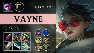 Vayne Top vs Lee Sin - EUW Master Patch 25.24