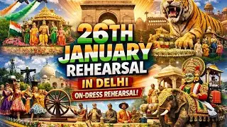 Republic Day 2026 Rehearsal #republicday #26january #newdelhi #rajpath #kartavyapath