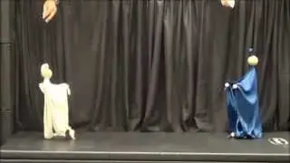 Puppetry class at Purdue Theatre: Scarf Marionette