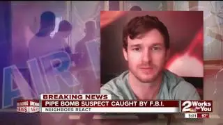 Pipe Bomb suspect caught by F.B.I.