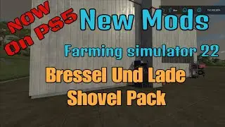 FS22  Bressel Und Lade Shovel  Pack New Mod for Jan 27