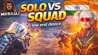 Solo Vs Squad Rush Gameplay | Scarfall 2.0 | 1v4 OP | Andaman Map | PUBG Mobile &bull; FreeFire Max