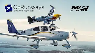 OzRunways EFB and Matt Hall Racing - Flying the Cirrus and MXS!