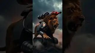 lion+army truck #shorts  #lion #armytruck #aiinfluencers #explorepage #transformation #viral #ai