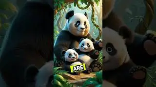 3 Amazing Panda Facts for Kids 🐼❤️