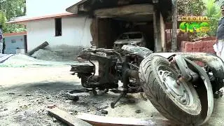 Revenue department team visits vandalism-affected areas Thuneri grama panchayat