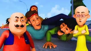 Motu Patlu vs Khopdi Bhai&rsquo;s Goons: A Power-Packed Beating Today | Motu Patlu - Dino Invasion