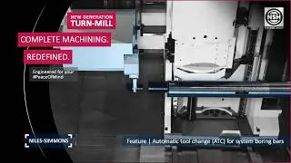 NILES-SIMMONS TURN-MILL | Automatic tool change (ATC) for system boring bars