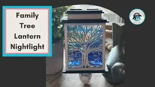 DIY Family Tree Lantern Nightlight | Personalized Laser Cut Keepsake