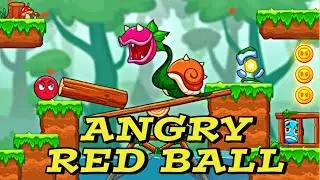 BALL V 🔴 vs RED BOSS CHALLENGE - Gameplay (UHD) [4K30FPS] #ballv #redball4