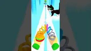 Игрушечная весенняя радуга 🐱 #вирусный #ytshort #смешно #игровоеприложение #веселаяигра