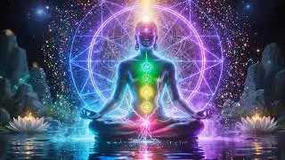 528Hz Healing Frequency | Golden Chakra Meditation | Aura Cleanse