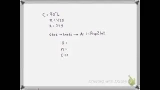 Stats: Calculator for CI for population proportion