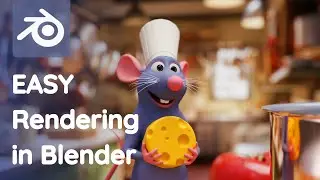 Рендеринг персонажей | Учебник Blender для начинающих [RealTime]