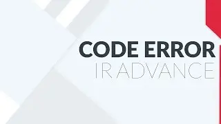 Code Error IR Avance Part 42 ( Code : E240 -0000, E240 -0001, E240 -0002, E240 -0003 )