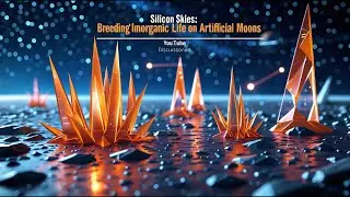 Silicon Skies: Breeding Inorganic Life on Artificial Moons