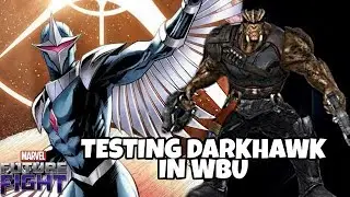 TESTING DARKHAWK IN CULL'S WBU || MARVEL FUTURE FIGHT