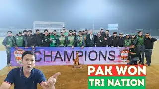PAK vs SL Final | PAK Tri Nation Series Jeet Gaya!! Final men Zaberdast Bowling Lakin...