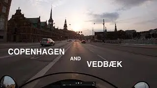 Trip through Copenhagen city center and up a long the coast in Denmark - BMW R65