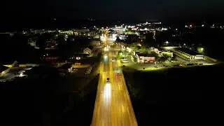 Drone Video - Night - John Russell, Rome Ga.