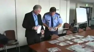 Man admits being drug courier