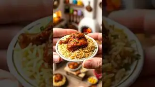 viral Mandi biryani🔥 Maxi Taste Royal Arabian biryani in mini kitchen style# viral trendy #quick