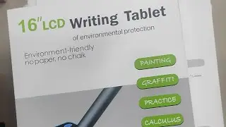 lcd writing tablet unboxing review drawing #lcdwritingtablet #lcd #writing #tablet #trendingshorts