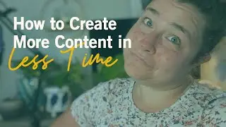 How to Simplify the Content Creation Process | Social Media Marketing | Instagram Tips