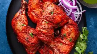 Tandoori chicken 🐔 in microwave 🍗😋😋#new #recipe #youtube #shorts #food #chicken #india