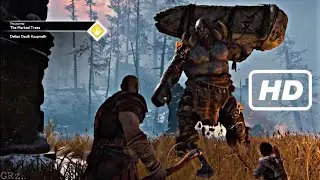 God Of War | PS4 - Dau&eth;i Kaupma&eth;r Boss Fight | Troll Takedown | God Of War Game - 2018 | PS4 Pro