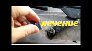 Volkswagen Touareg. Ремонт Правого Дворника.