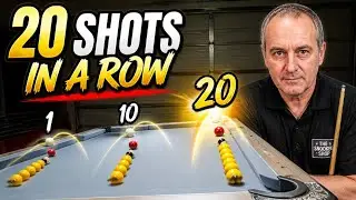 Can Anyone BEAT My RECORD 20 Double Shots Record in Pool?