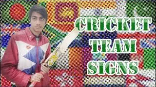 Cricket Team Signs in Pakistan Sign Language | PSL Signs | Sign Language For Deaf (SLFD)