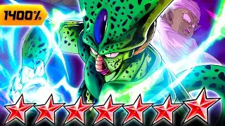 (Dragon Ball Legends) ZENKAI 7, 1400%, 14 ЗВЕЗД БЫВШИЙ ЖЕЛТЫЙ КЛЕТКА ПЕРВОЙ ФОРМЫ! ВООБЩЕ ЧТО-ТО ...