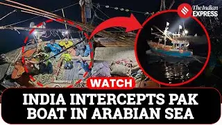 Night Chase in Arabian Sea: Indian Coast Guard Intercepts Pakistani Fishing Boat Al-Madina