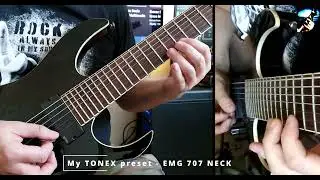 Hi Gain Neo classic Metal lick - NOT Slash Anastasia  -  IK Multimedia Tonex vs Ampltube 5