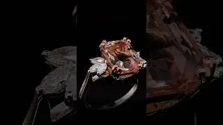 Emerald-Cut Morganite Ring with Marquise Diamonds in 18k Gold - Orogem Jewelers