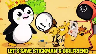 Hey Guys, Today My Challenge Is To Save The Stick Man's Girlfriend. Let's See If I Can Do It.