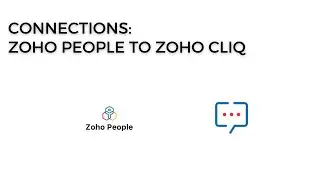 Zoho People to Cliq Connection