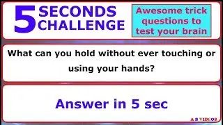 5 seconds challenge | Answer in 5 Seconds