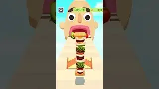 🙃Conquering Level 8 in Sandwich Runner! | Ultimate Sandwich Stacker👌🏻#shorts