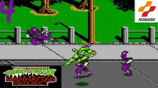 TMNT 3 THE MANHATTAN PROJECT NES #4 THURSDAY