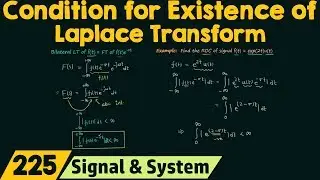 Condition for Existence of Laplace Transform