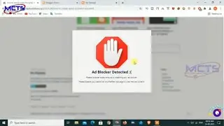 How to install Anti AdBlocker Script on Blogger | Anti AdBlock Script |  Mc Tech Solutions