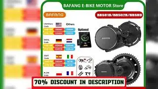 A must-have product!&nbsp;BAFANG Mid Drive Motor 1000W 750W 250W Electric Bike Conversion Kit BBSHD BBS