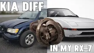Kia Diff in an RX-7? LSD Setup & Inspection
