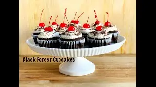 Black Forest Cupcakes | Quick and Easy