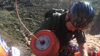 RESCATE ESCALADOR ACCIDENTADO EN LOS MALLOS DE RIGLOS
